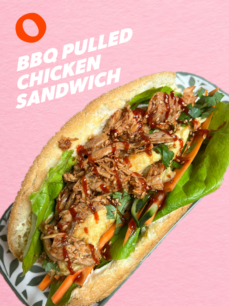 BBQ Pulled Chicken Sandwich