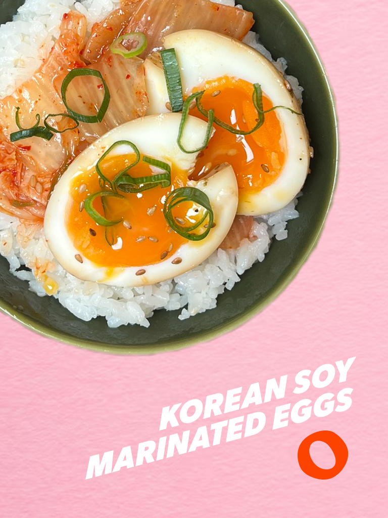 Korean Soy Marinated Eggs