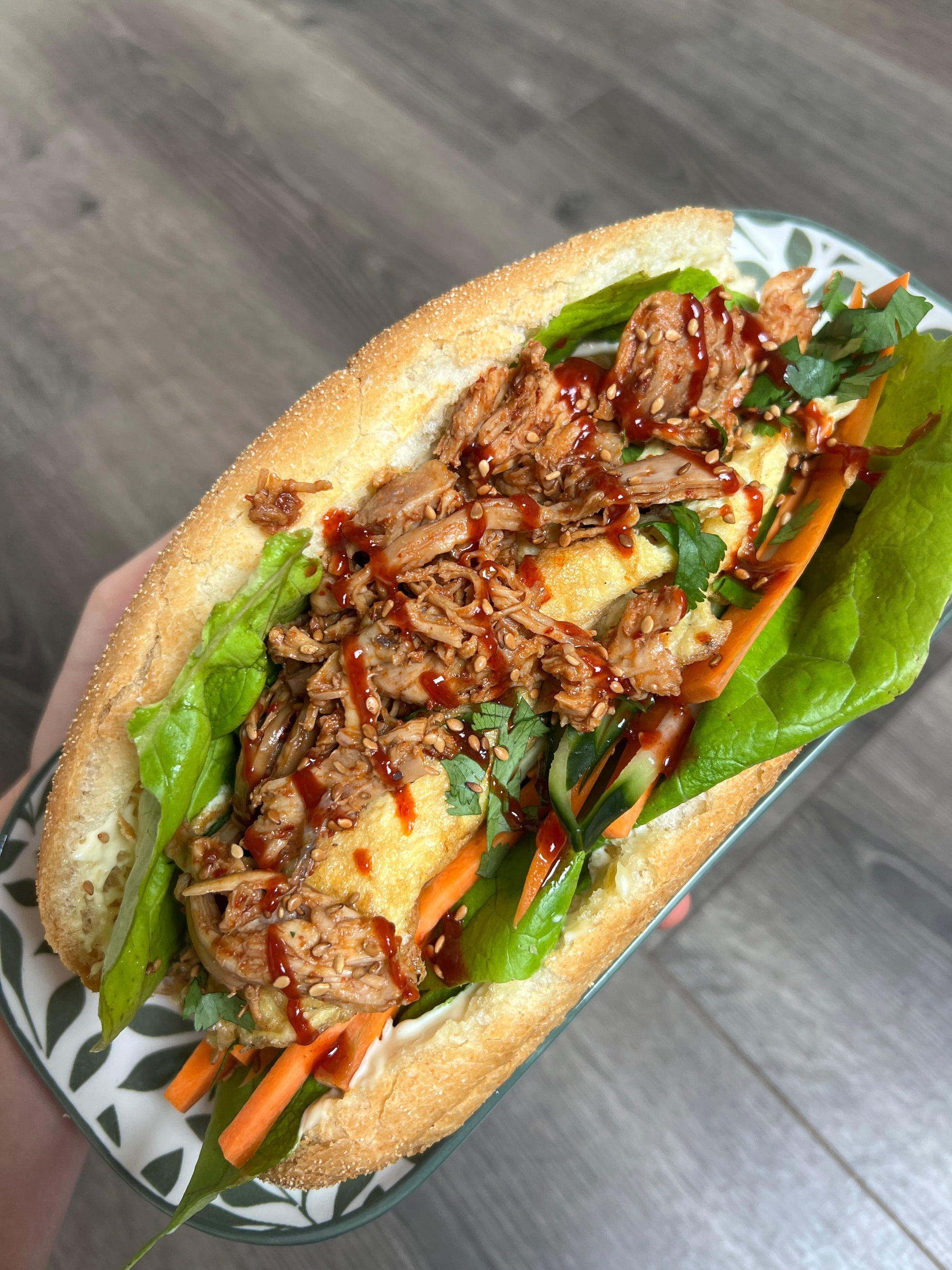 BBQ Pulled Chicken Sandwich