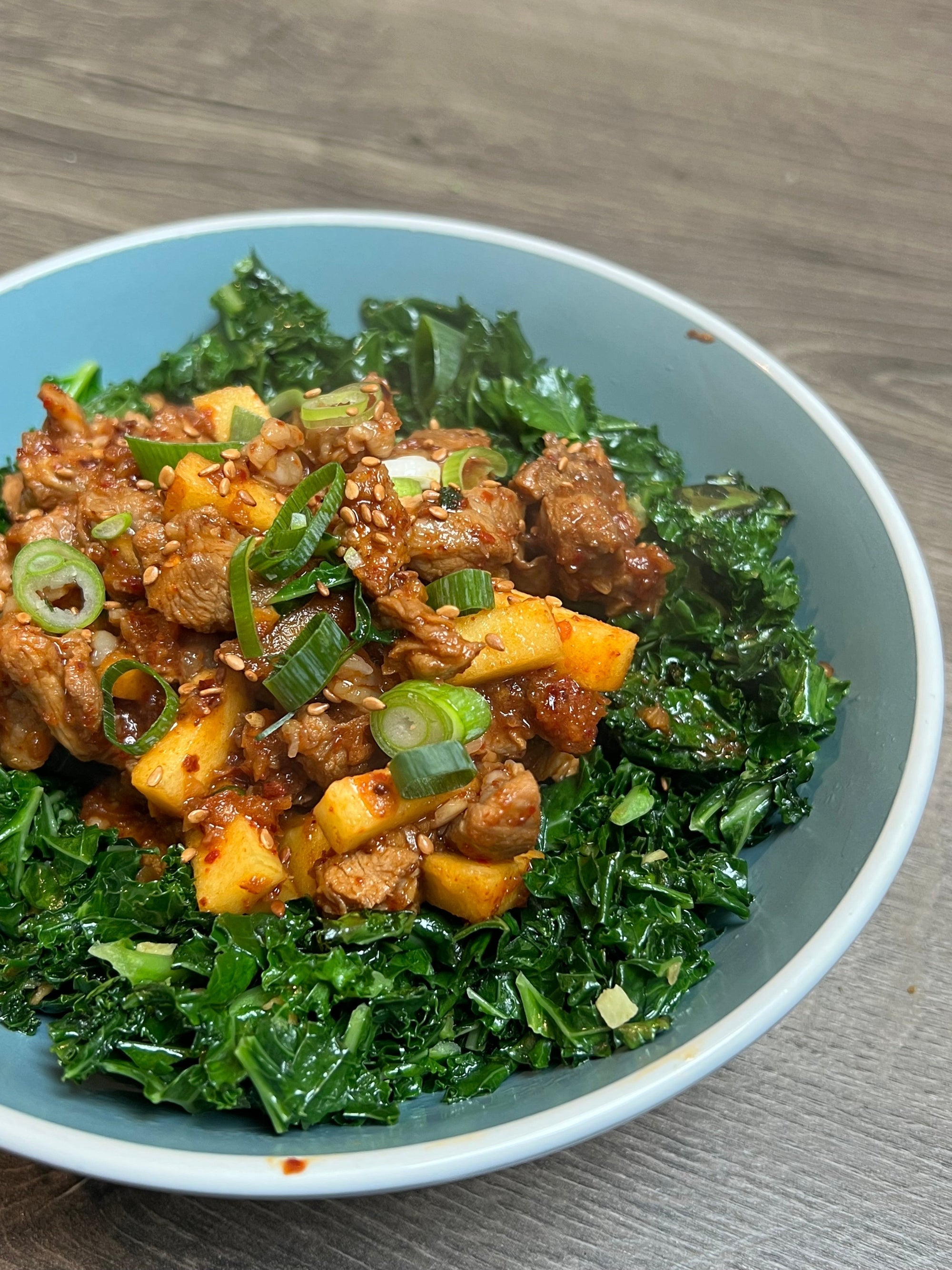 Apple Marinated Gochujang Bulgogi