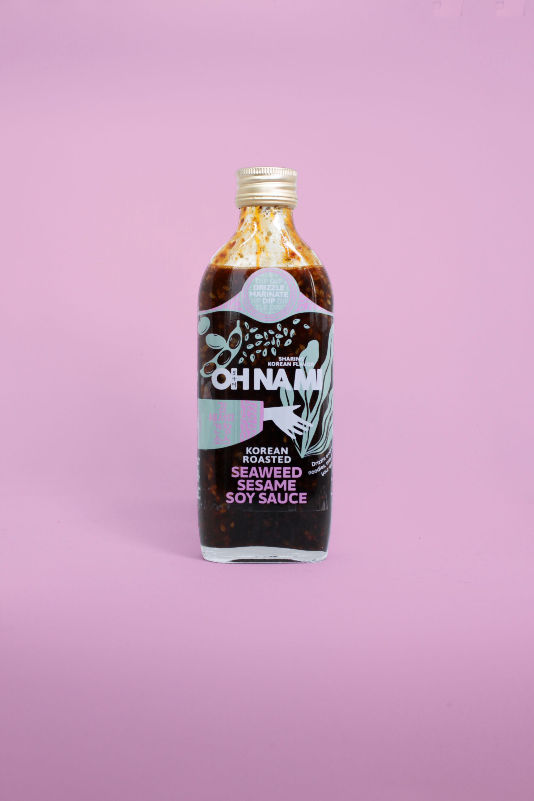 Oh Na Mi Korean Seaweed Sesame Soy Sauce